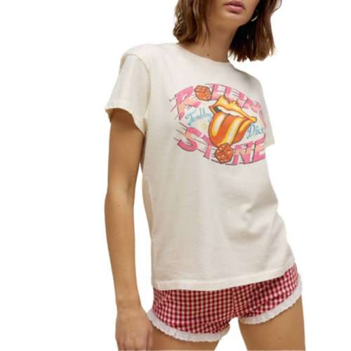 Women's Day Dreamer Rolling Stones Tumbling Dice Tour T-Shirt