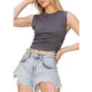Women's Double Zero Basic Sleeveless T-Shirt