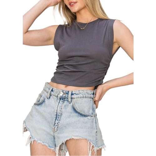 Women's Double Zero Basic Sleeveless T-Shirt