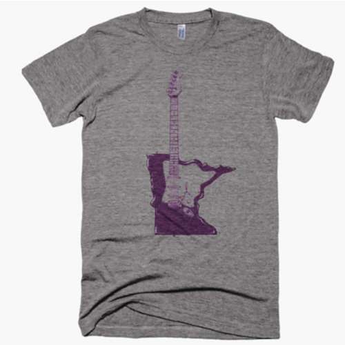 Women's Northmade Co Minnesota Guitar T-Shirt