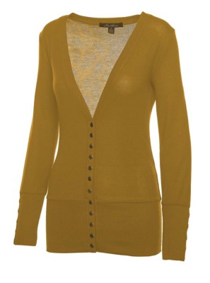 next mustard cardigan