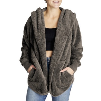 sherpa wrap coat