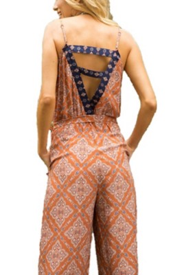 hem and thread jumpsuit