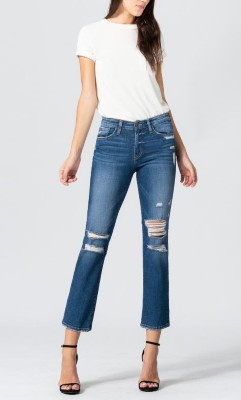 flying monkey cropped jeans