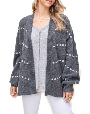 staccato cardigan sweater