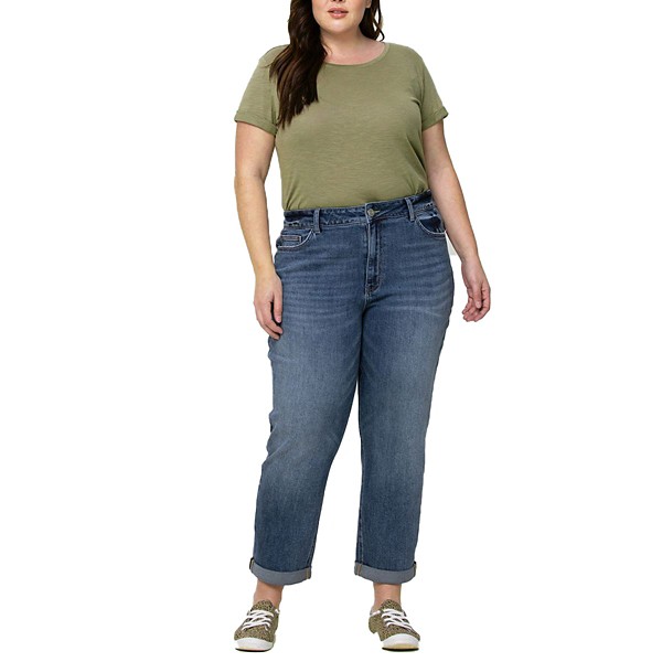 Women's Vervet Jeans Plus Cuff Relaxed Fit Boyfriend Jeans product image