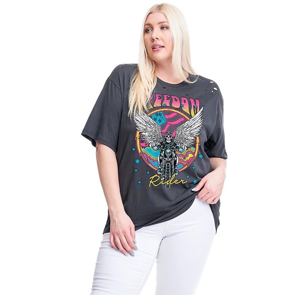 Women's Zutter Plus Plus Freedom Rider T-Shirt product image