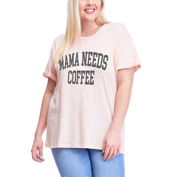Women's Zutter Plus Mama Needs Coffee T-Shirt product image