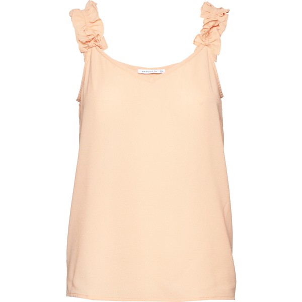 Women's Staccato Ruffle Strap Tank Top product image