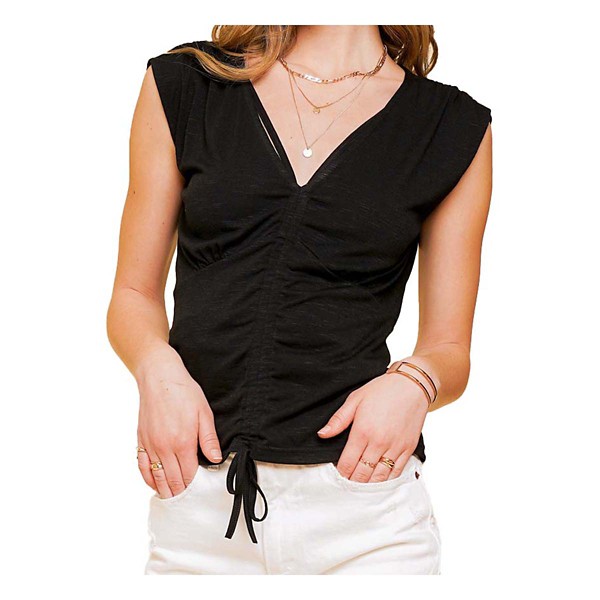 Women's Hem & Thread Lace Contrast Top product image