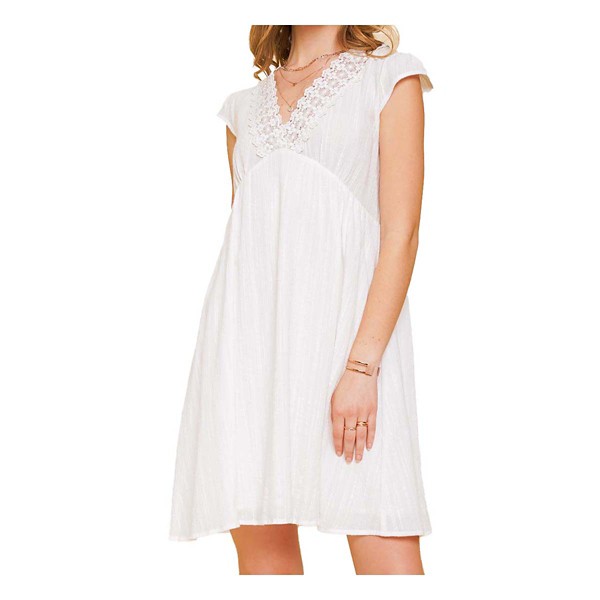 Women's Hem & Thread Crochet Babydoll Dress product image