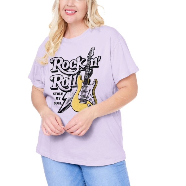 Women's Zutter Plus Rock N Roll T-Shirt product image