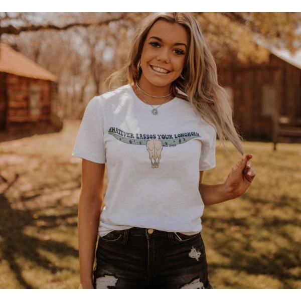 Women's Wild Junkie Lasso Longhorn T-Shirt product image