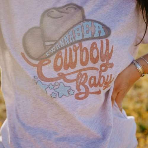 Women's Wild Junkie Cowboy Baby T-Shirt