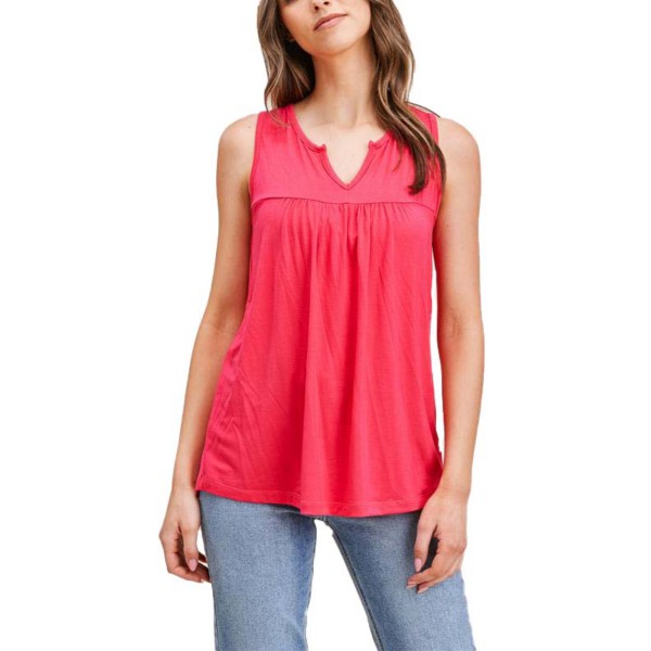 Women's Staccato Solid Jersey Tank Top product image