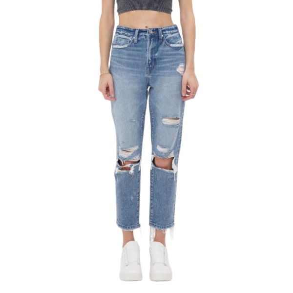 Women's Mica Denim Relaxed Fit Mom Jeans product image