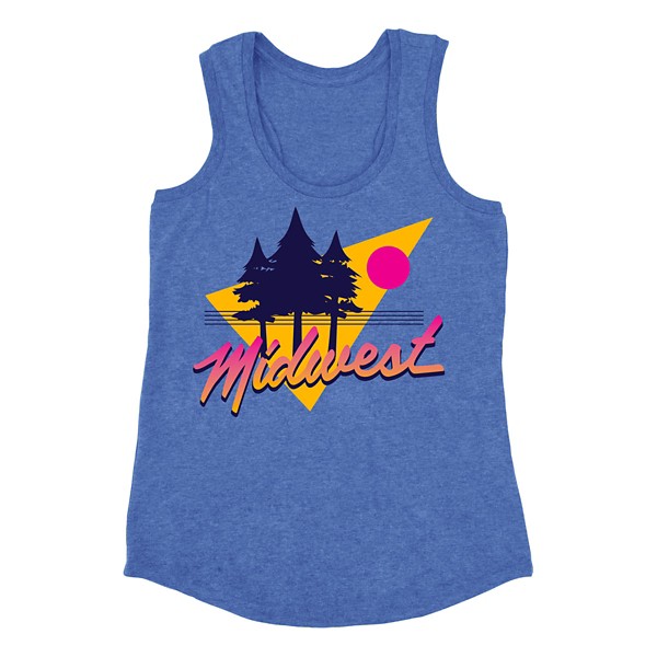 Women's Cows X Cacti Midwest Neon Tank Top product image