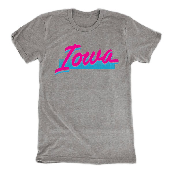 Women's Cows X Cacti Iowa Neon T-Shirt product image
