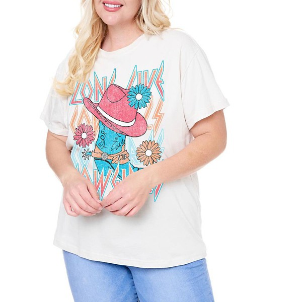 Women's Zutter Plus Long Live Cowgirls T-Shirt product image