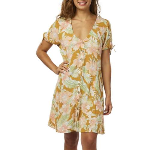 Women's Rip Curl Always Summer Button Up Through Dress