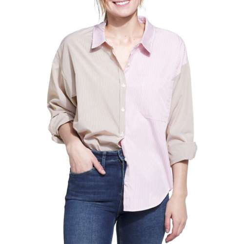 Women's Wishlist Striped Button Up Shirt