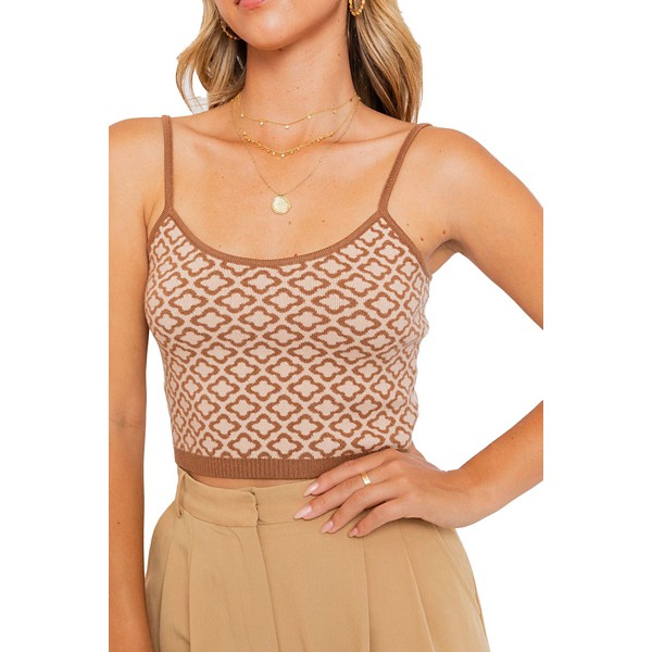 Women's Le Lis Geo Knit Tank Top product image