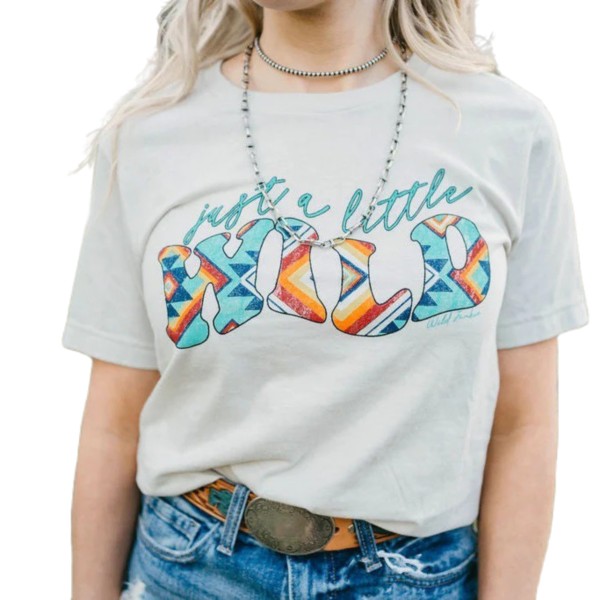 Women's Wild Junkie Just A Little Wild T-Shirt product image