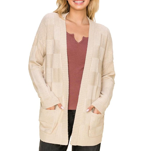Women's Staccato Textured Pocket Cardigan product image