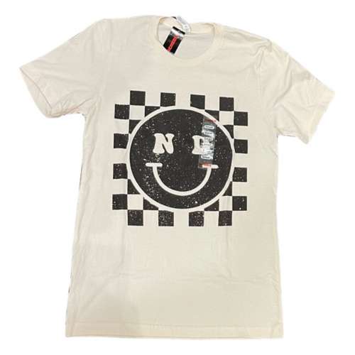 Women's A. Blush North Dakota Happy Face T-Shirt