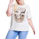 Women's Zutter Plus Size Wild West Cowboy T-Shirt
