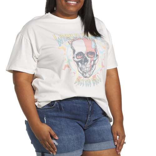 Women's Zutter Plus Size Skull World Tour T-Shirt