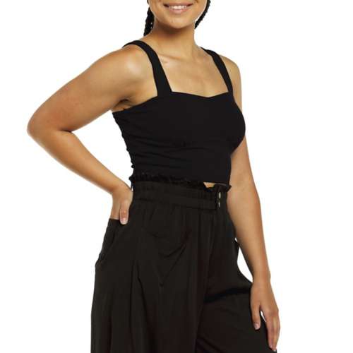 Women's Listicle Knit Crop Tank Top