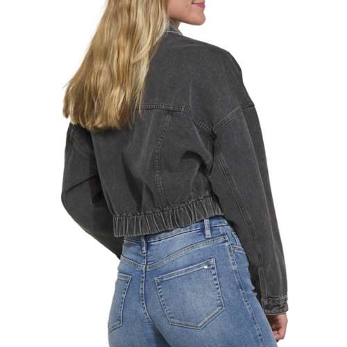 Women's Mica Denim Classic Crop Denim Jacket