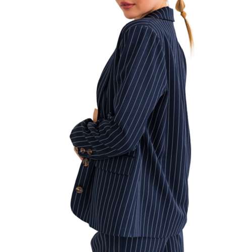 Women's Le Lis Oversized Stripe Blazer