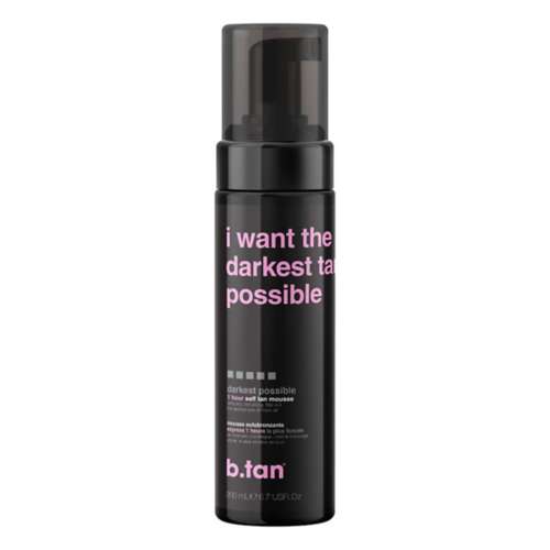 b.tan I Want The Darkest Tan Possible Tanning Mousse