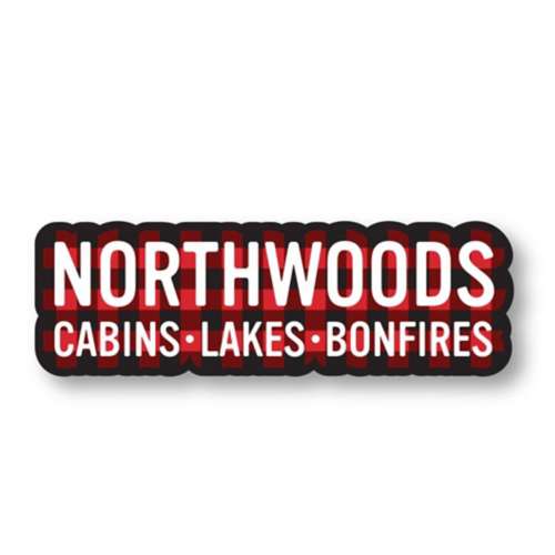 Wild North CO Northwoods Sticker