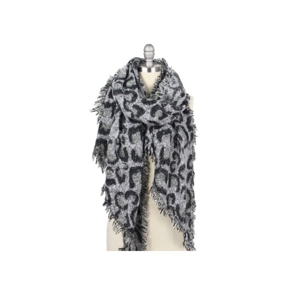 Women's Elegant Essence Leopard Shawl Scarf product image