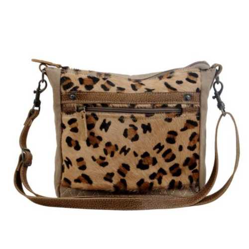 Women's Myra Bag True Essence Canvas & Hairon Bag