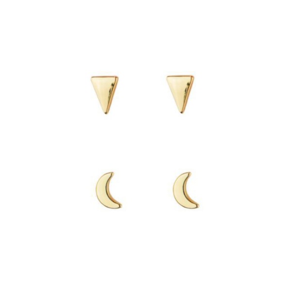 Women's Marlyn Schiff Triangle Moon Earring product image