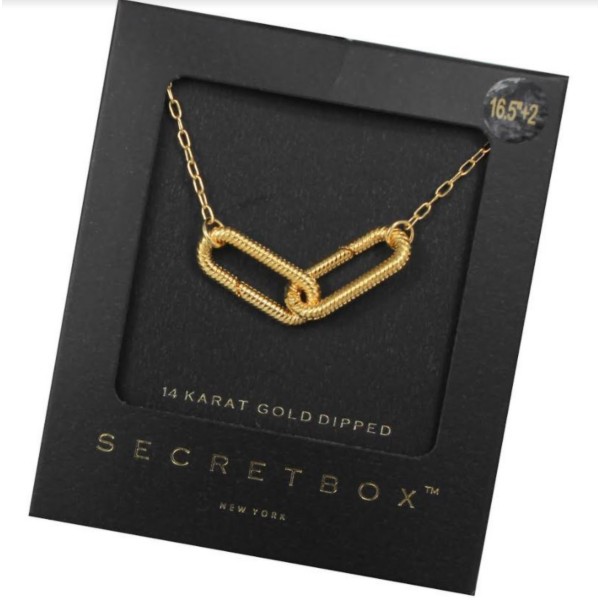 Women's Secret Box Chain Link Necklace product image