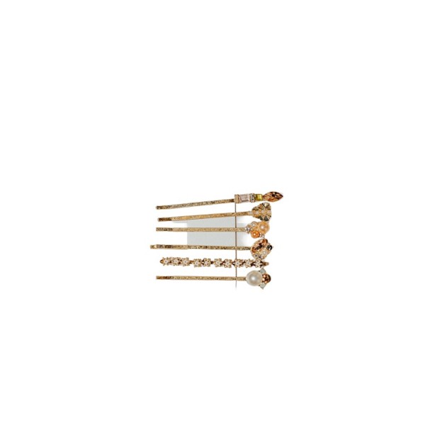 Women's Denim & Daisy Clip Pins Gold product image