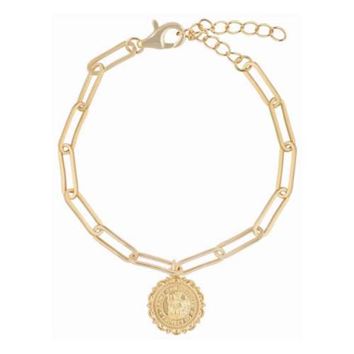 Get Back St. Christopher Coin Bracelet