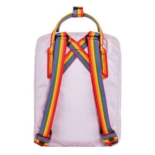 Fjallraven Patch Logo Kanken Rainbow Handle Backpack