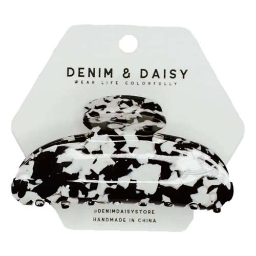 Denim and Daisy Tea Party Hair Claw