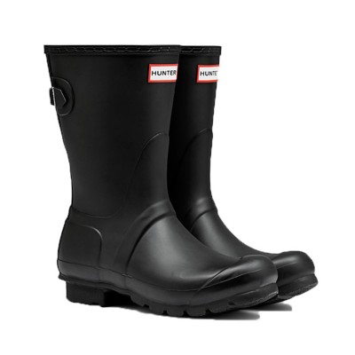 hunter short adjustable back rain boots