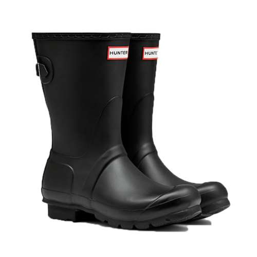 Women's Hunter Original Short Adjustable Back Waterproof Rain Boots