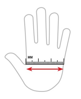 5.11 Tactical Gloves Sizing Image