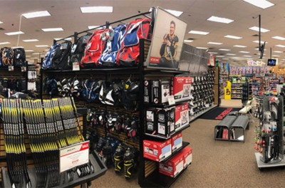 athletic equipment stores