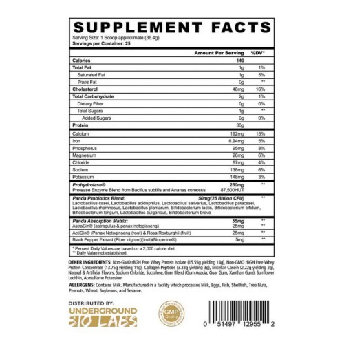PandaSupps FUEL Premium Protein - Primary Image