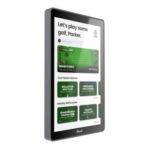 Pinned Golf The Caddie Portable GPS Golf Tablet
